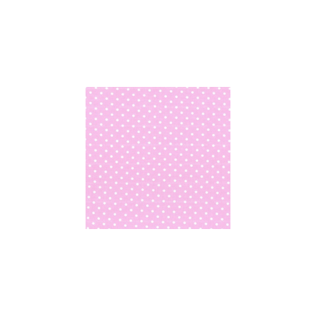 Short hair surgical cap - Dots over pink