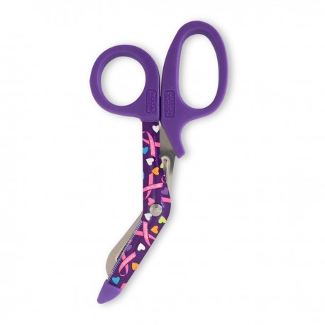 Printed Bandage Scissors - Purple...