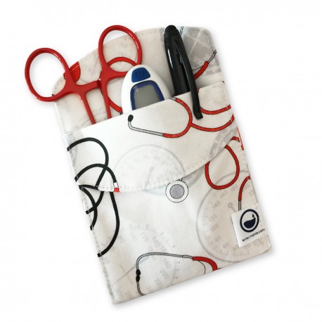 Pocket Cover - Stethoscope printed