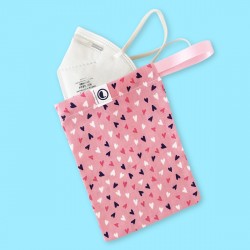 Pink Hearts Fabric All...