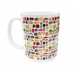 taza cerámica virus