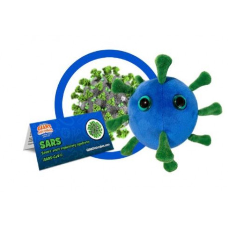 GIANTmicrobes Plush Toy - SARS-COV-1...