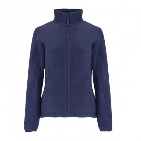 Chaqueta polar de enfermera azul marino personalizada con tu profesion y nombre bordados