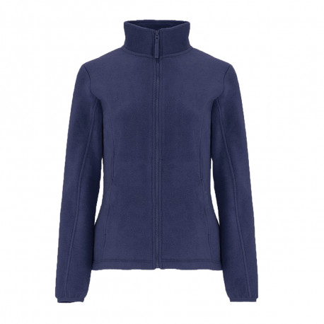 Woman Jacket Fleece - Navy Blue