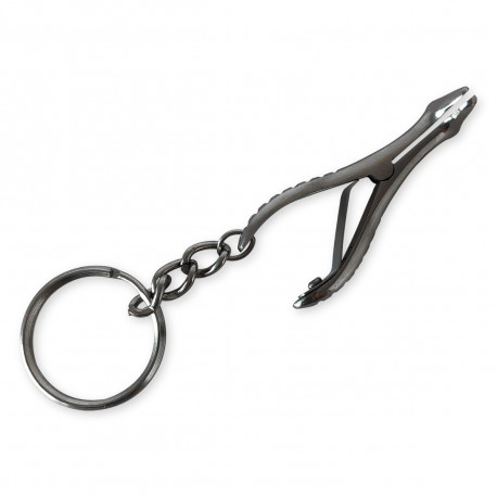 Metal Keychain with Mini Nasal Speculum