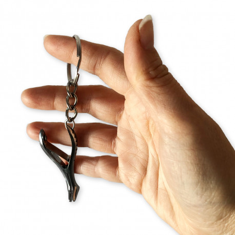 Metal Keychain with Mini Nasal Speculum