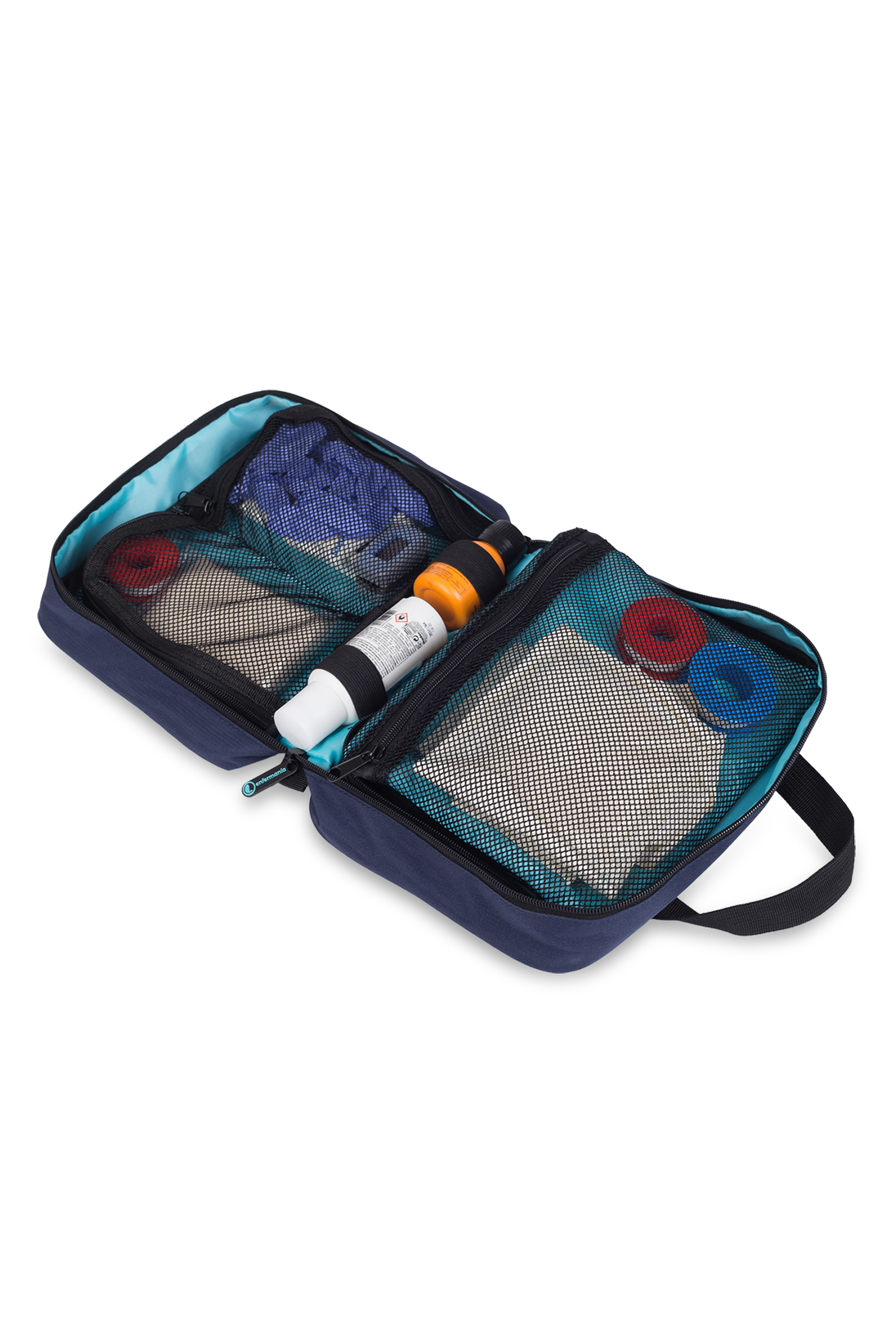 Expandable First Aid Kit Case - Blue -3
