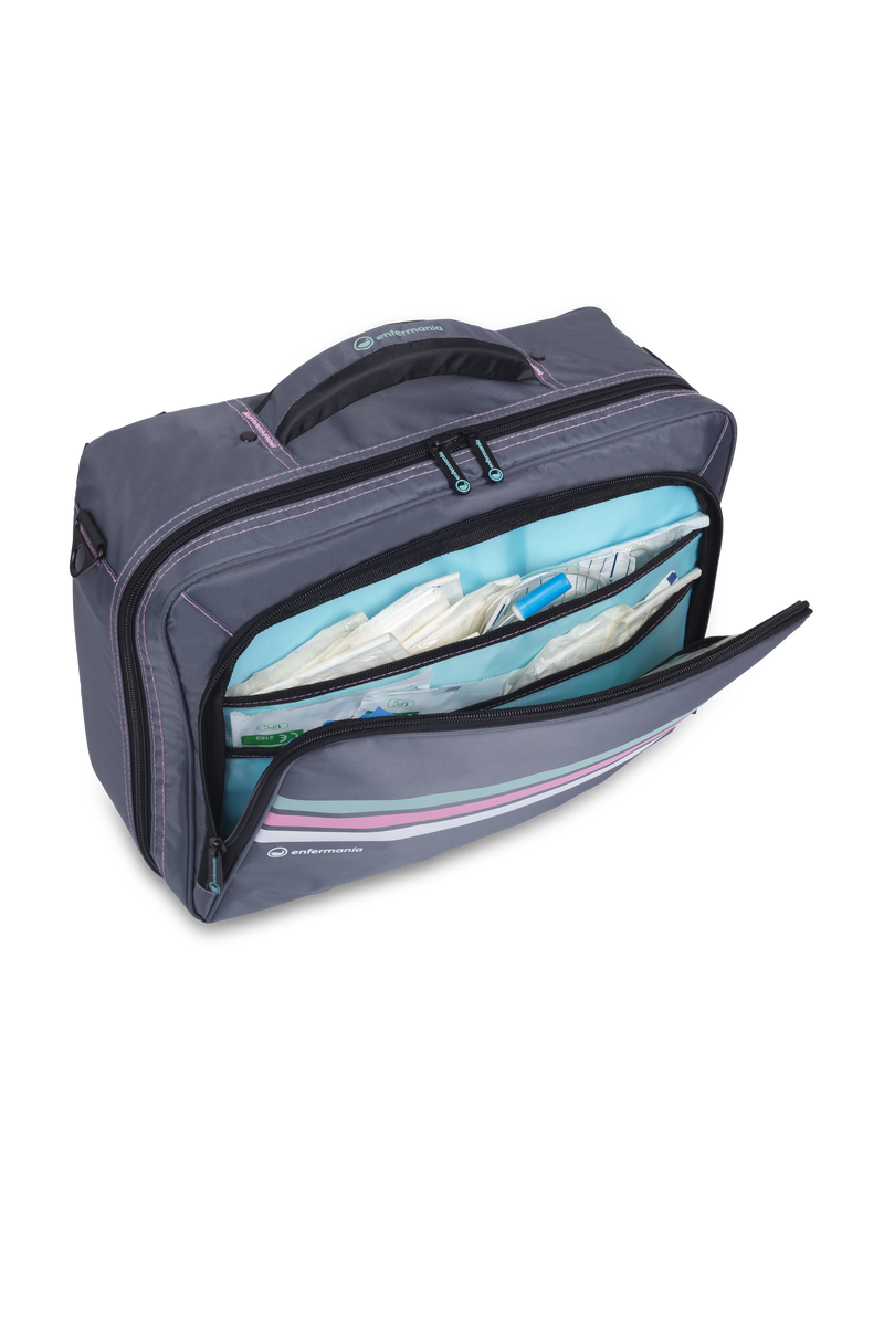 Home visit briefcase - Eighties Grey -zoom-
