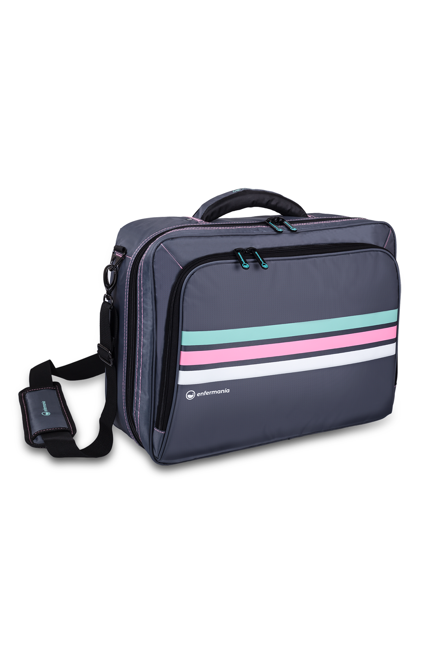 Home visit briefcase - Eighties Grey 