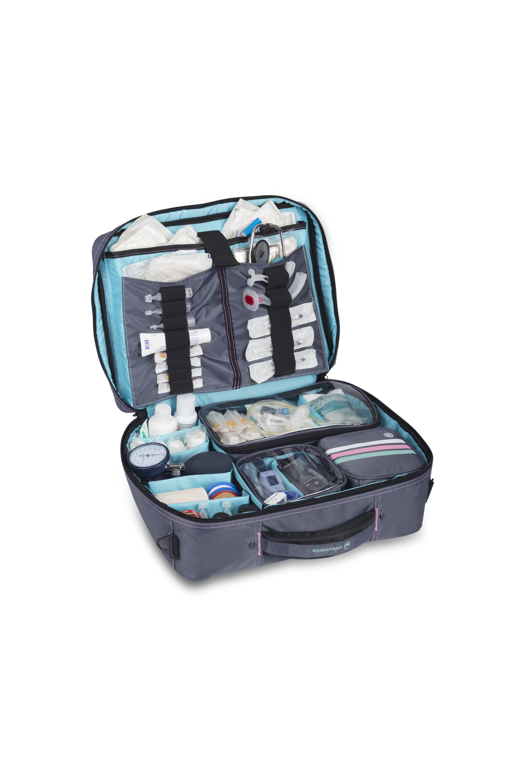 Home visit briefcase - Eighties Grey 