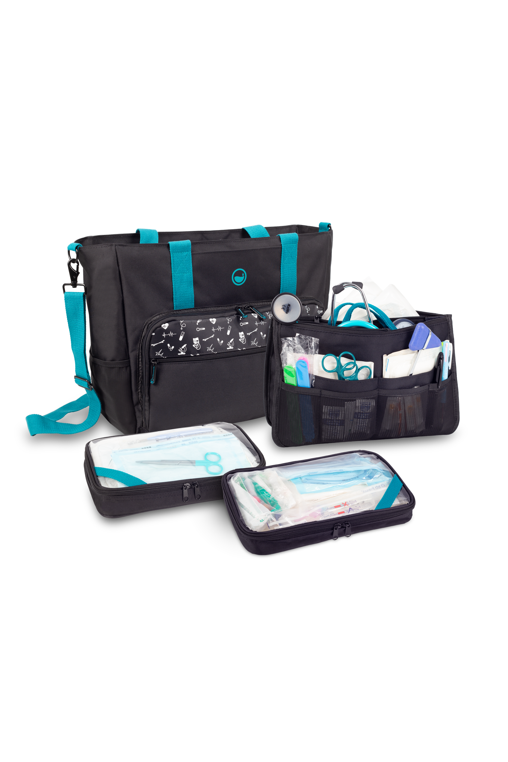 Black Collection Technical Tote Bag-2