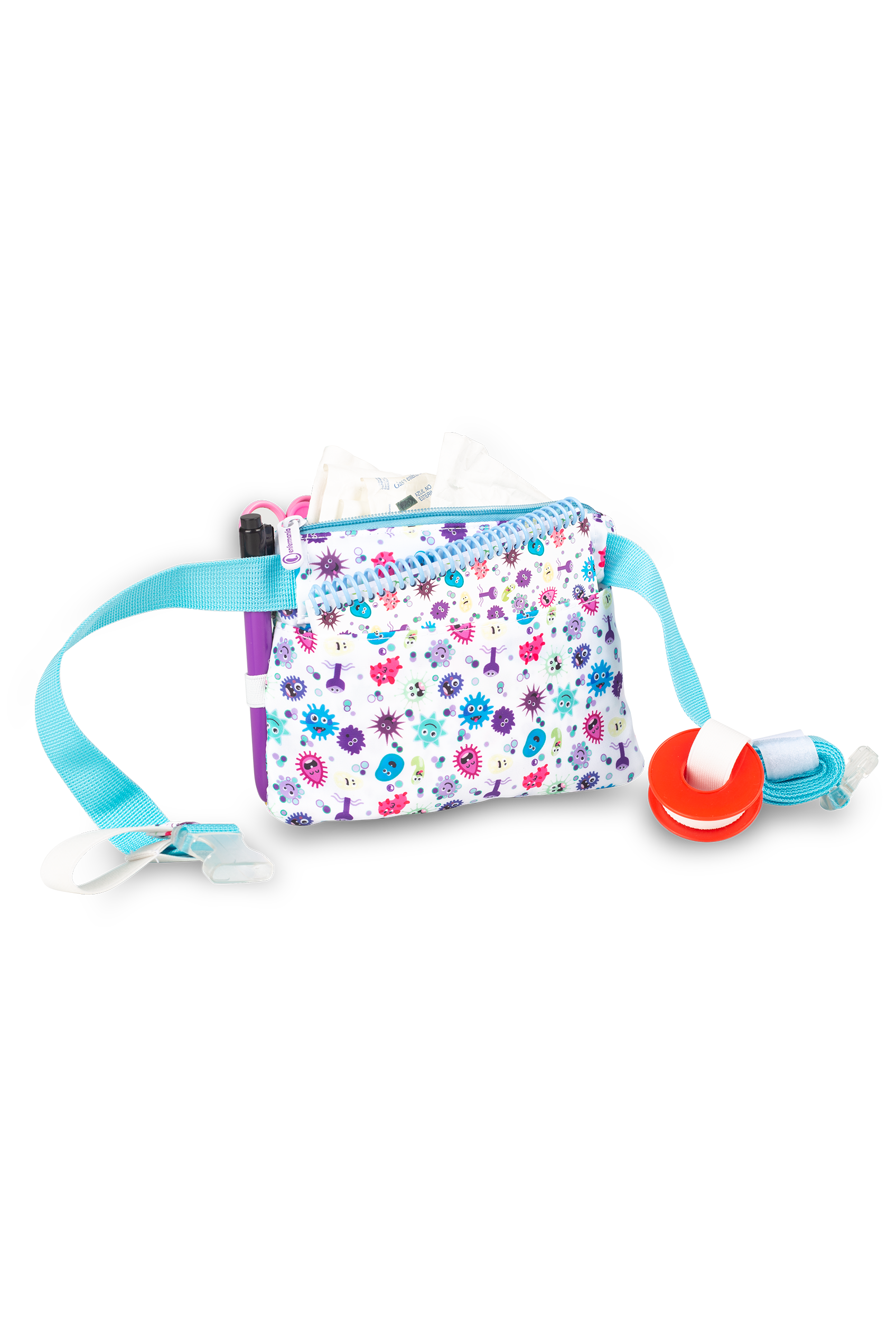 Nurse organizer waist bag - Virus-4