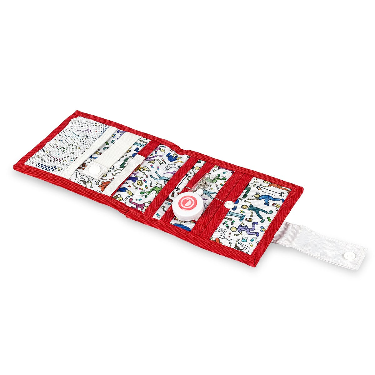 Red Pocket Revolutum Kit (organizer + scissors)-3