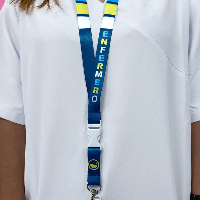 Eighties Multifunctional Lanyard - Nurse -zoom-