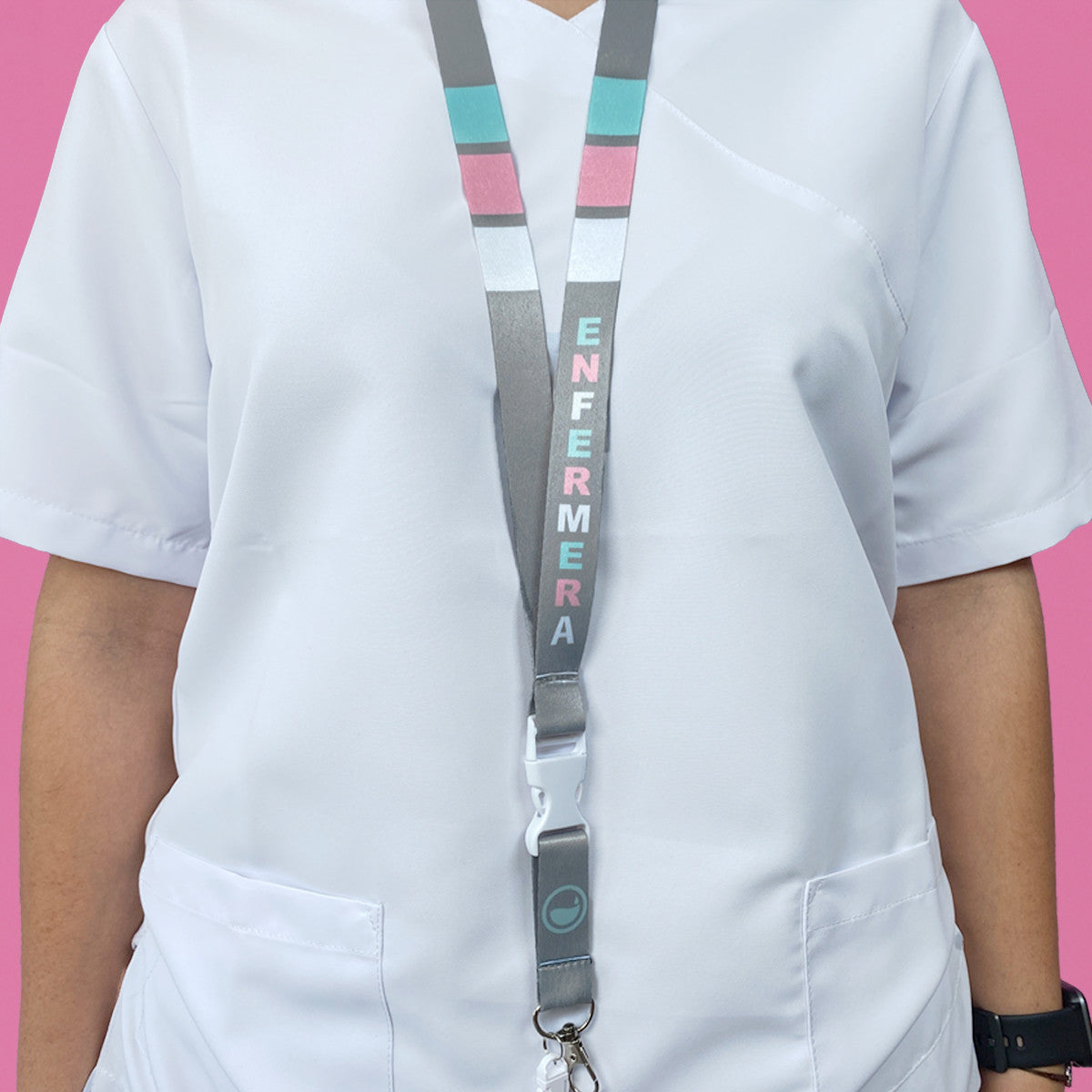 Eighties Multifunctional Lanyard - Nurse -zoom-11