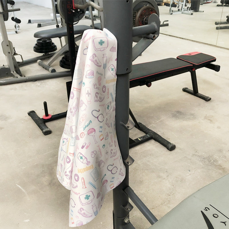 Printed microfiber towel - Care Collection-zoom-