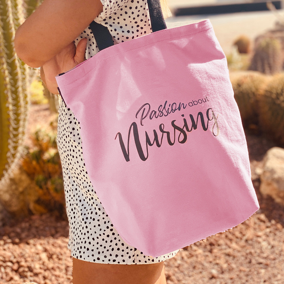 Enfermanía Cotton Tote Bag-16