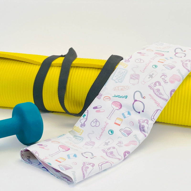 Printed microfiber towel - Care Collection-zoom-