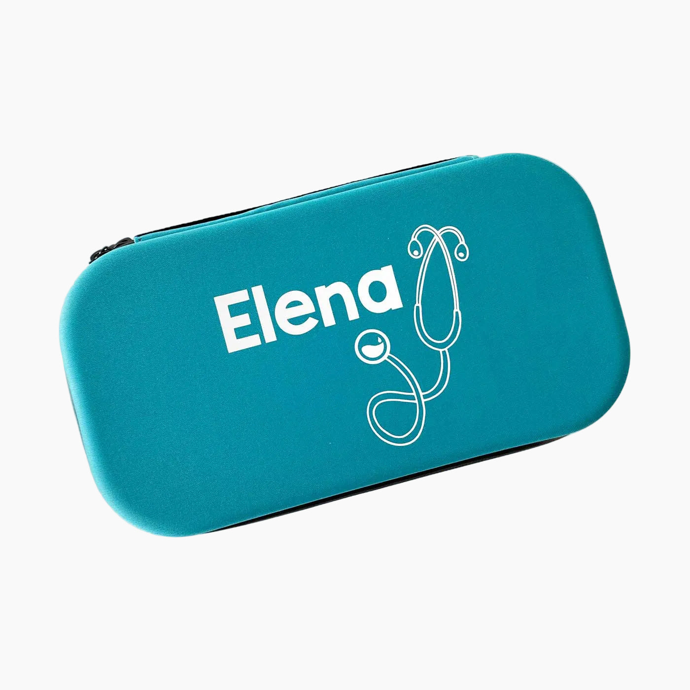 estuche turquesa estetoscopio