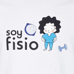 Detalle del estampado humorístico FisioDeMente