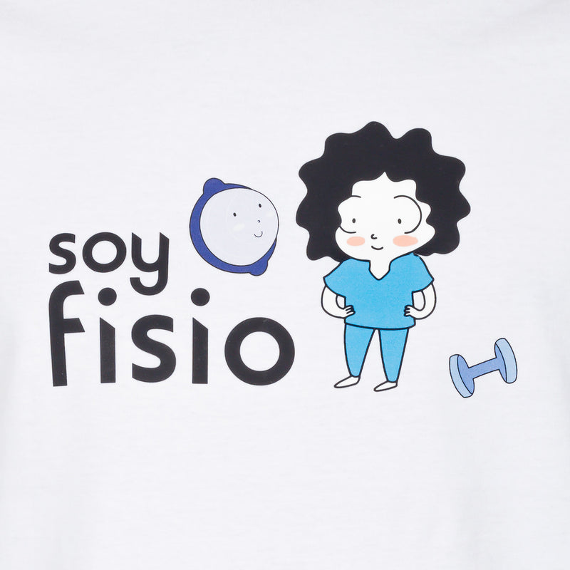 Men's White T-Shirt - FisioDeMente-zoom-