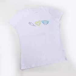 camiseta sanitario jeringa