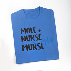 camiseta murse estampada