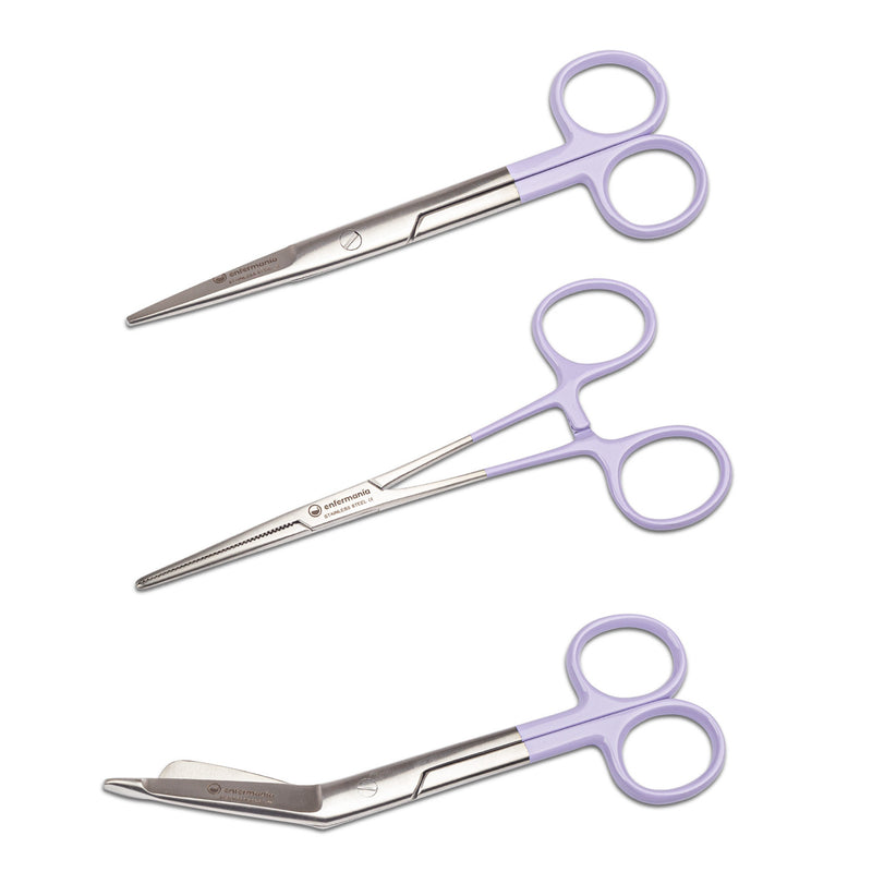 Essential Nursing Trio Scissors - Sweet Lavender-zoom-