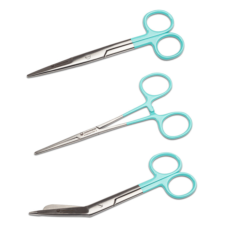 Essential Nursing Trio Scissors - Sweet Aqua-zoom-