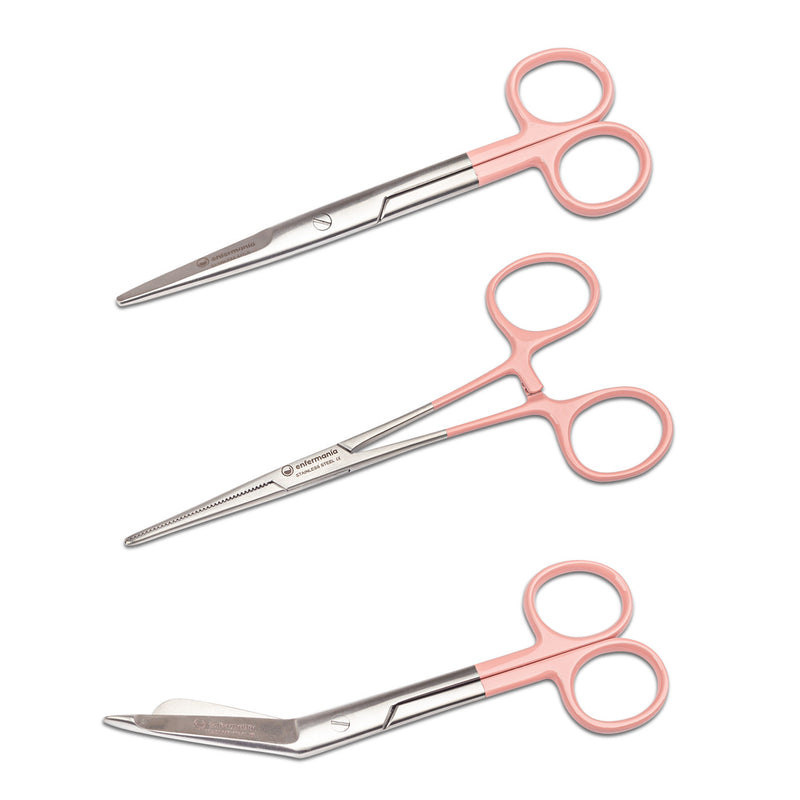 Essential Nursing Trio Scissors - Sweet Peach-zoom-