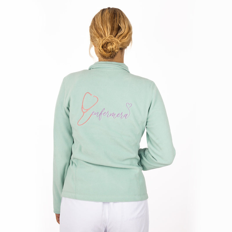 Forro Polar Sanitario mujer Personalizado - Sweet Verde-zoom-