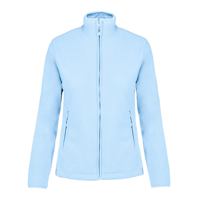 Forro Polar Sanitario Mujer Bordado Personalizado - Sweet Azul-zoom-