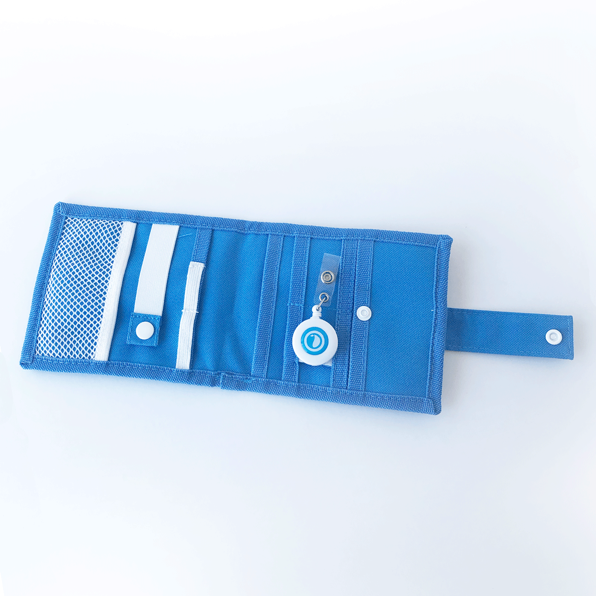 organizador azul enfermero