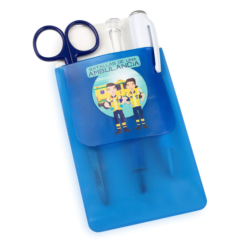 Pen holder pocket protectors. Battles of an ambulance.-zoom-