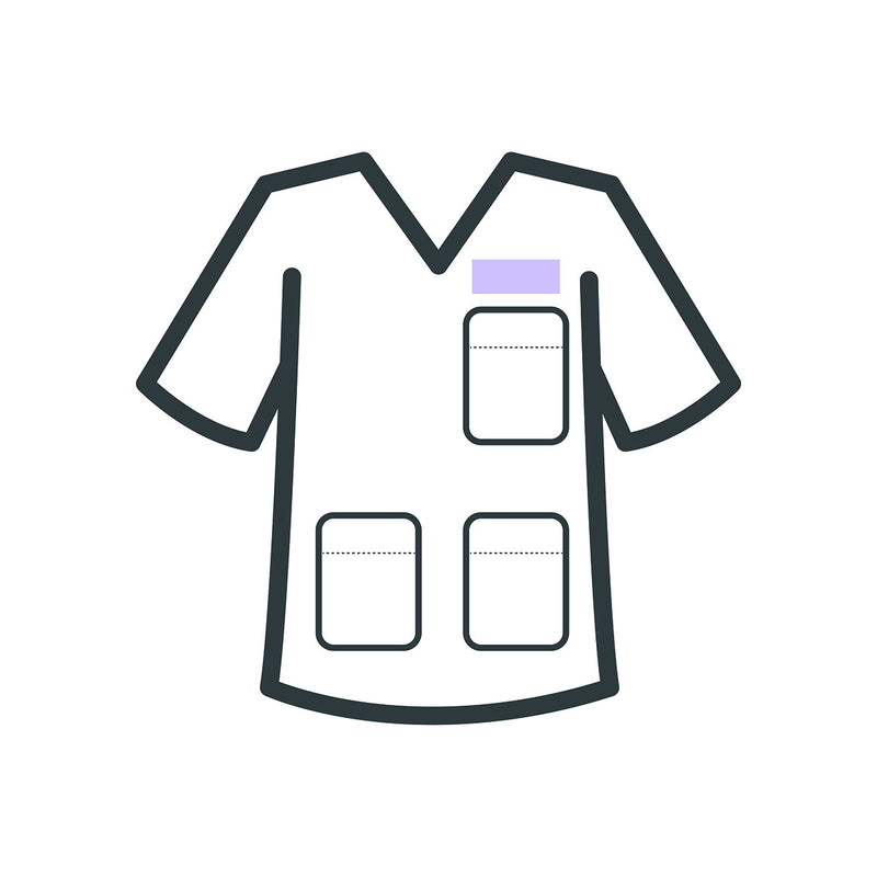 V-Neck Scrub Top | Various Colors -zoom-