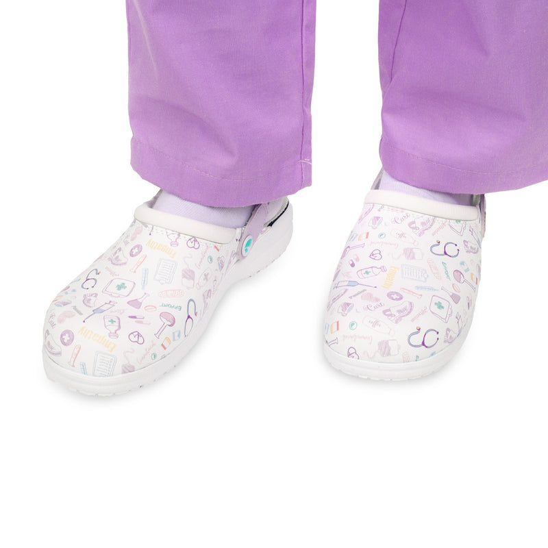 Tamanco sanitário de pele vegana - Care Collection-zoom-