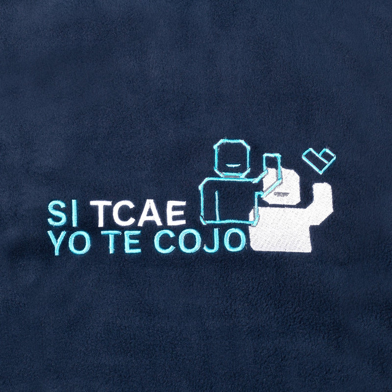 Personalized Women's Fleece Lining - Navy Blue-zoom-