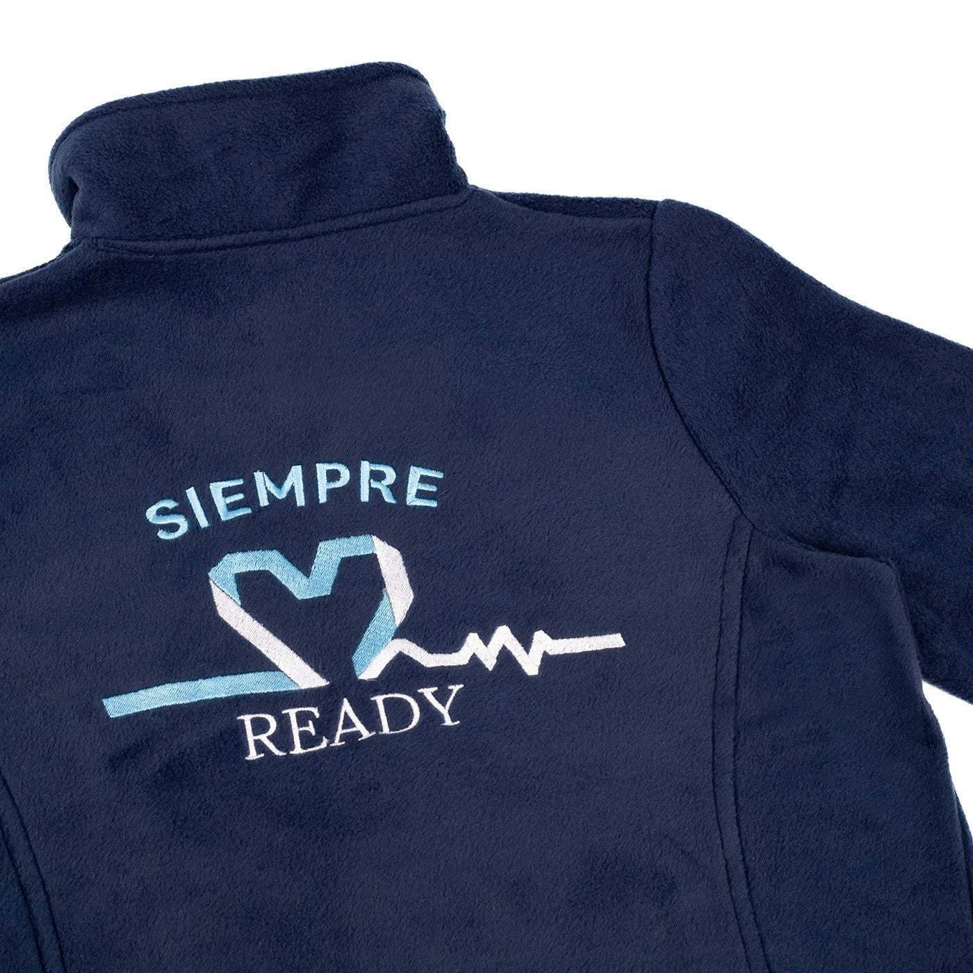 Personalized Women's Fleece Lining - Navy Blue-zoom-14