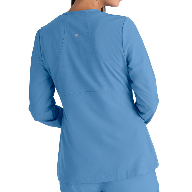 Women's medical jacket - Grey's Anatomy style with buttons and 4 pockets -zoom-