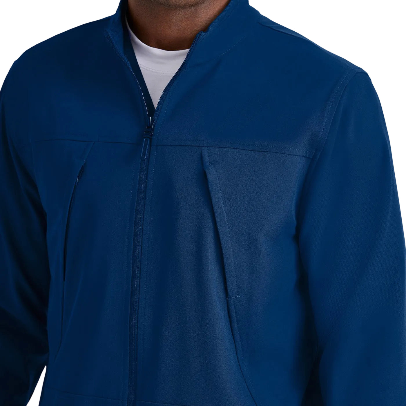 Grey's Anatomy Men's 4-Pocket Jacket, Indigo Blue -3