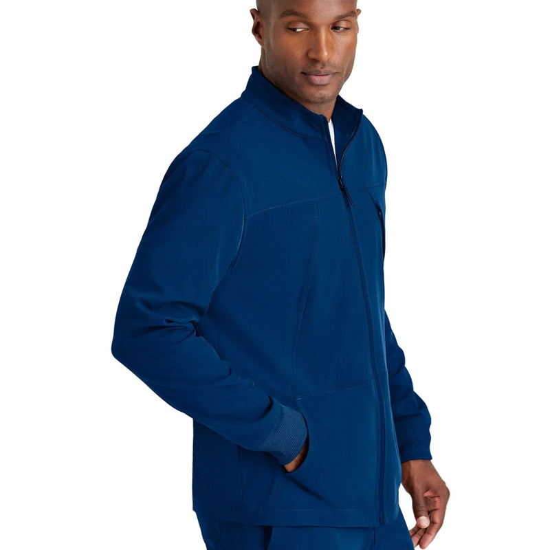 Grey's Anatomy Men's 4-Pocket Jacket, Indigo Blue -zoom-