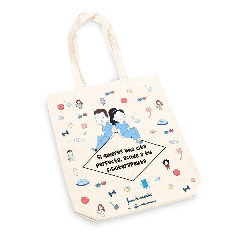 Tote Bag for Physiotherapists – Organic Cotton Sanitary Bag -zoom-