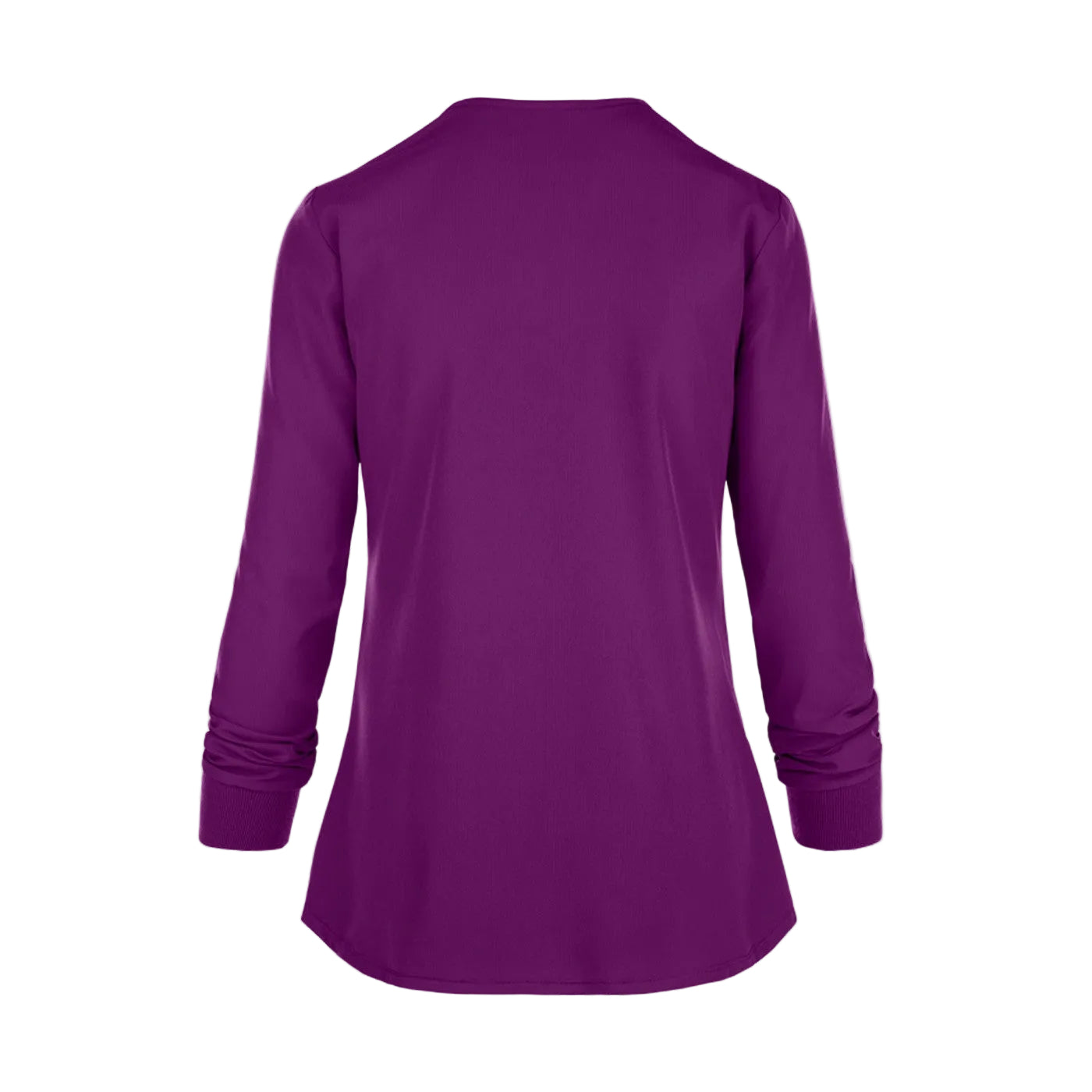 Women's medical jacket in aubergine color - Grey's Anatomy style-zoom-3