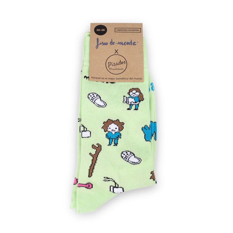 Patterned socks - Fisiode_mente-zoom-