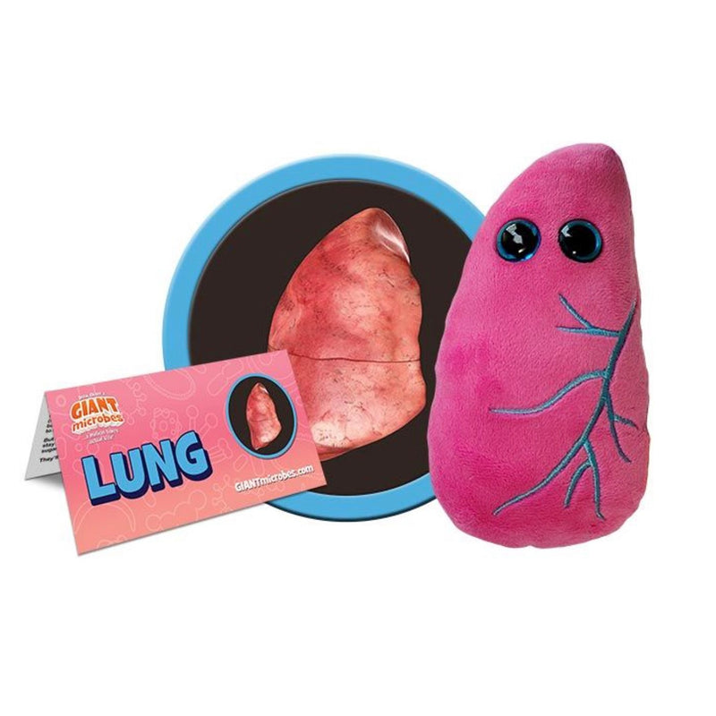 Giantmicrobes (plush) - Lung-zoom-