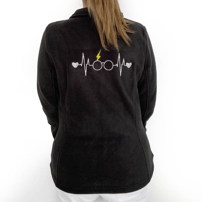 Polar Sanitario Mujer Personalizado – Negro-zoom-