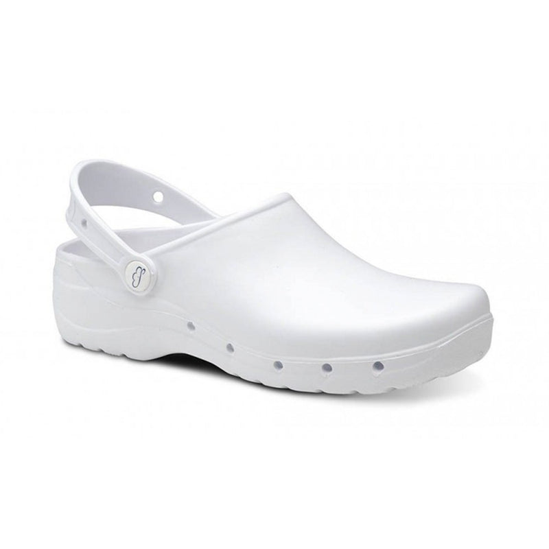 Antistatic EVA sanitary clog - white-zoom-