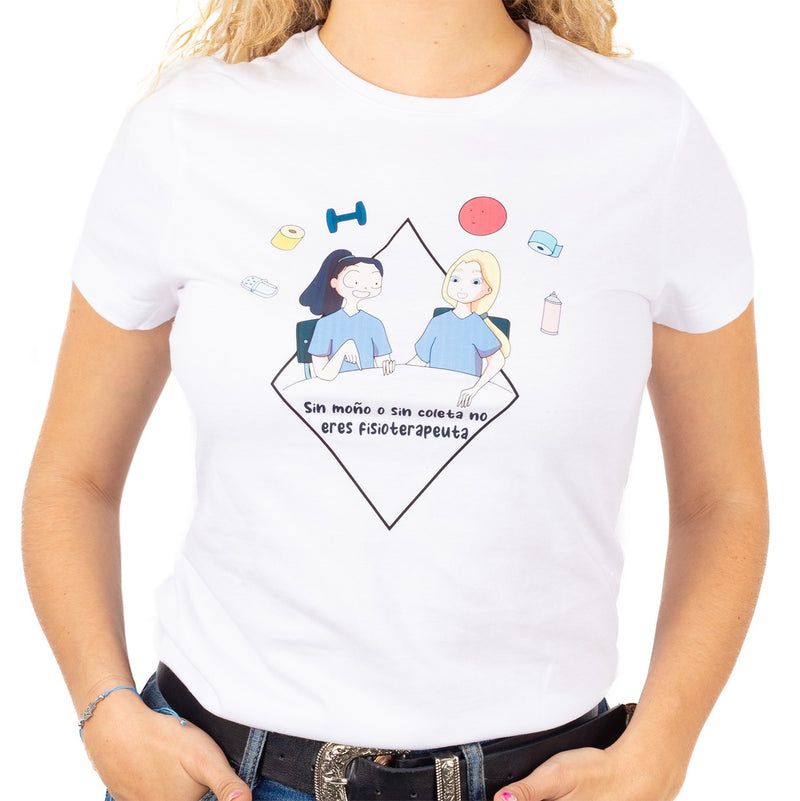 White T-shirt for women - You are a physiotherapist-zoom-