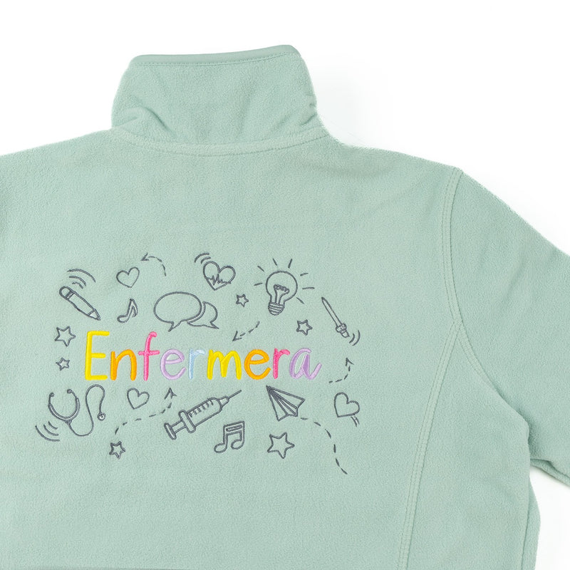 Forro Polar Sanitario mujer Personalizado - Sweet Verde-zoom-