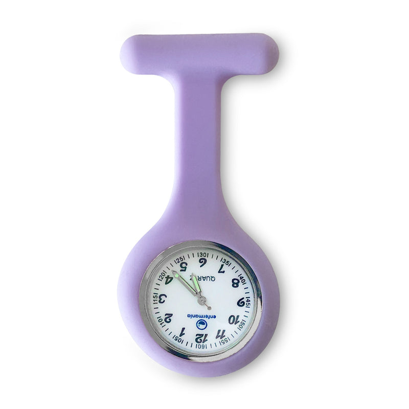 Silicone Nurse Watch - Solid Colors -zoom-